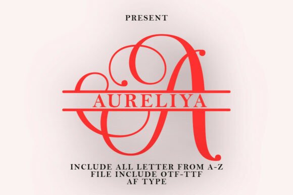 Aureliya: A Charming Display Font for Editorial Design