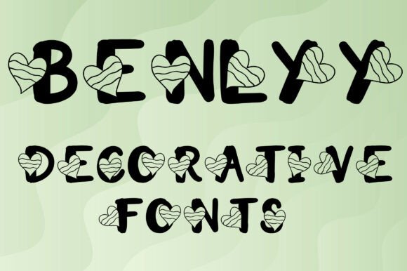 Benlyy: A Charming Decorative Font for Handmade Creations