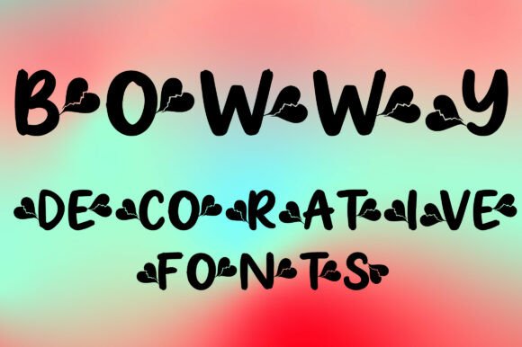 Bowwy Decorative Font for Editorial Design