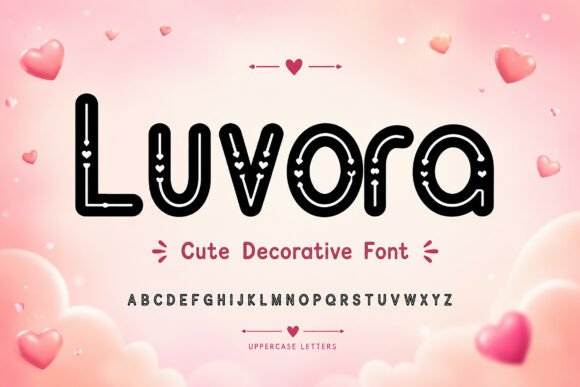 Bringing Sweetness to Branding with the Luvora Font