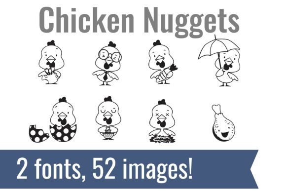 Chicken Dingbats: A Playful Font for Digital Creativity