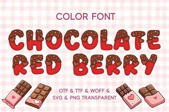 Chocolate Red Berry: A Sweet Addition to Your Editorial Design