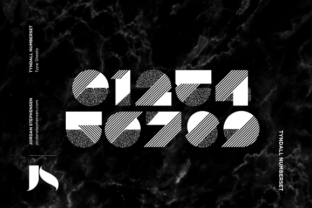 Discover the Tyndall Free Number Set for Modern Typography