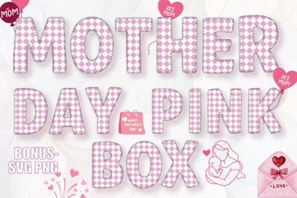 Enhance Mother’s Day Campaigns with the Mother Day Pink Box Font