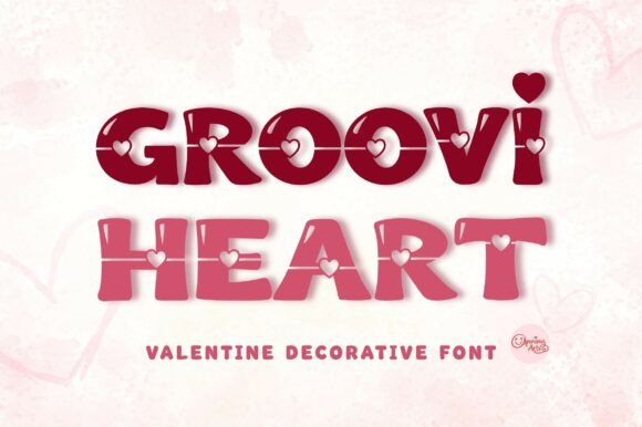 Groovi Heart Font for Digital Marketing and Design