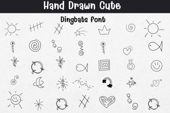 Hand Drawn Cute: A Whimsical Font for Branding Projects