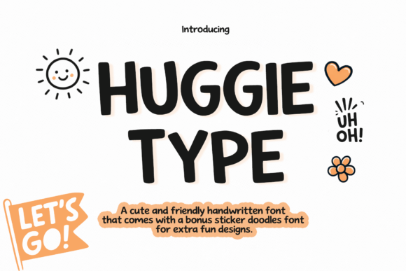 Huggie Type: A Warm, Fuzzy Font for Handmade Creations