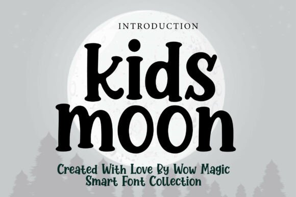 Kids Moon: A Playful Serif Font for Bold Campaigns