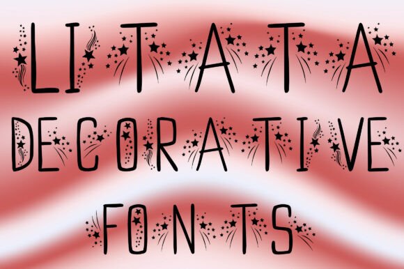 Litata: A Decorative Font for Creative Projects