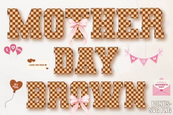 Mother Day Brown Font for Professional Branding