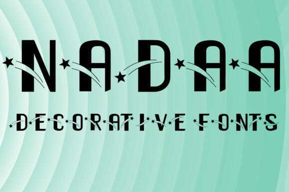 Nadaa Decorative Font for Digital Creativity