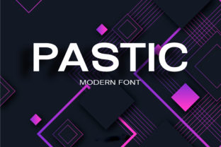 Pastic: A Chunky Sans Serif Font for Modern Branding
