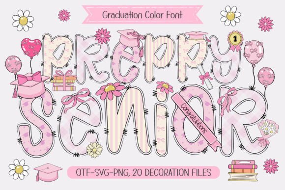 Preppy Senior Font for Editorial Design and Content Creation