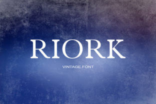 Riork Serif Font for Handmade Creations