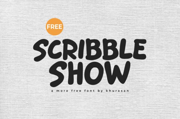 Scribble Show: A Modern Font for Editorial Elegance