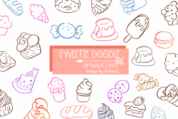 Sweetie Doodle: A Playful Dingbats Font for Creative Projects